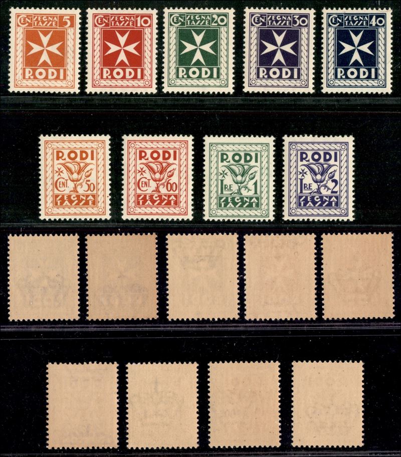Italia / Colonie / Egeo / Emissioni Generali / Segnatasse