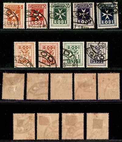 Italia / Colonie / Egeo / Emissioni Generali / Segnatasse