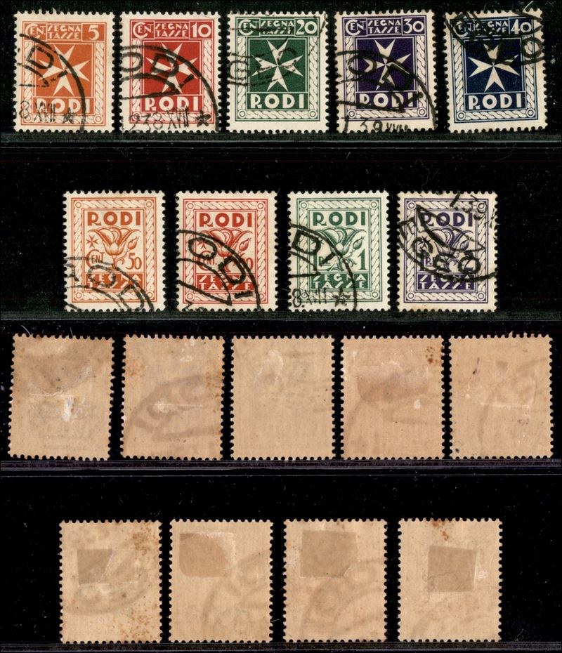 Italia / Colonie / Egeo / Emissioni Generali / Segnatasse