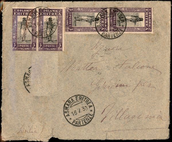 ITALIA / Colonie / Eritrea / Posta ordinaria