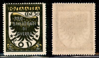 Italia / Colonie / Egeo / Occupazione Tedesca Dell'egeo / Posta Aerea