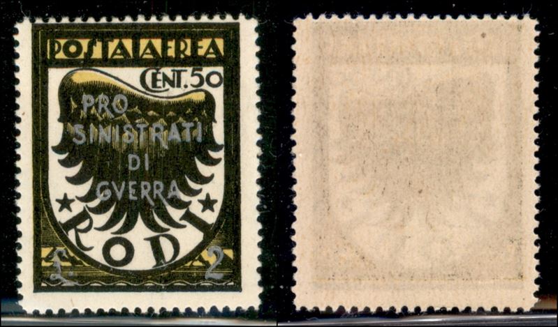 Italia / Colonie / Egeo / Occupazione Tedesca Dell'egeo / Posta Aerea