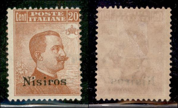 ITALIA / Colonie / Egeo / Nisiro / Posta ordinaria