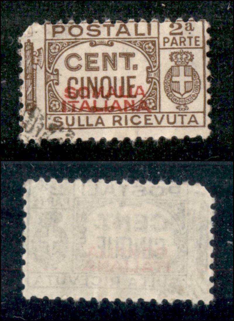 Italia / Colonie / Somalia / Pacchi Postali