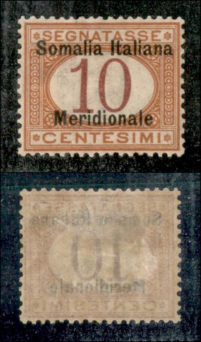 Italia / Colonie / Somalia / Segnatasse