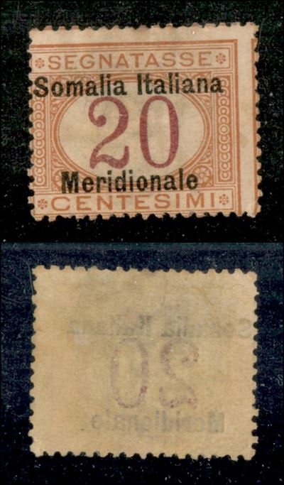 Italia / Colonie / Somalia / Segnatasse