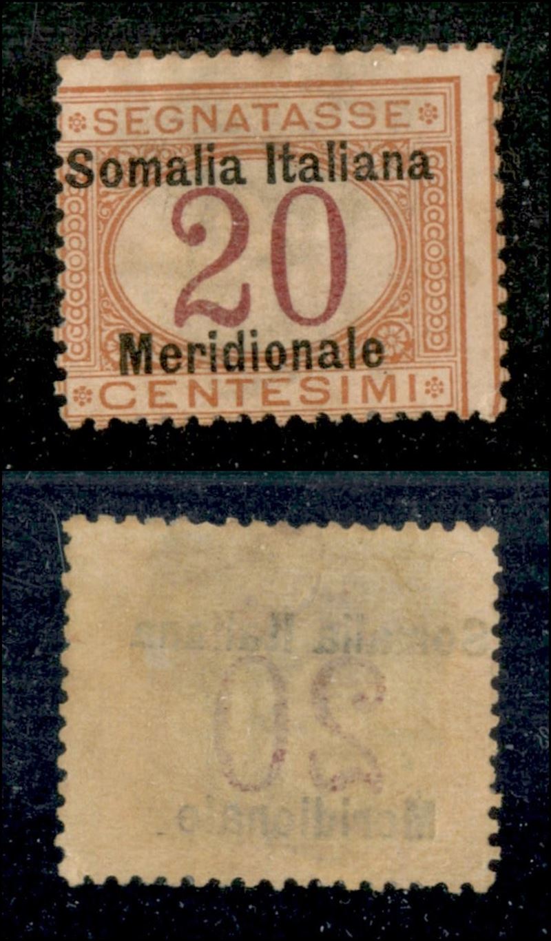 Italia / Colonie / Somalia / Segnatasse