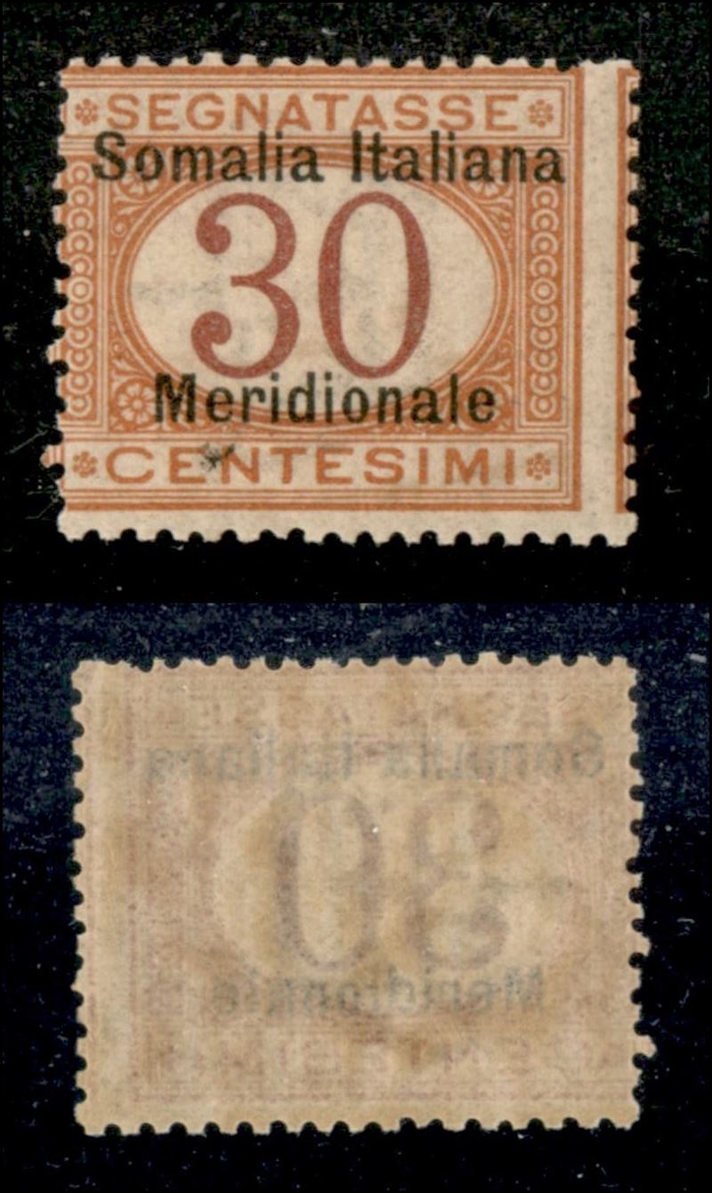 Italia / Colonie / Somalia / Segnatasse