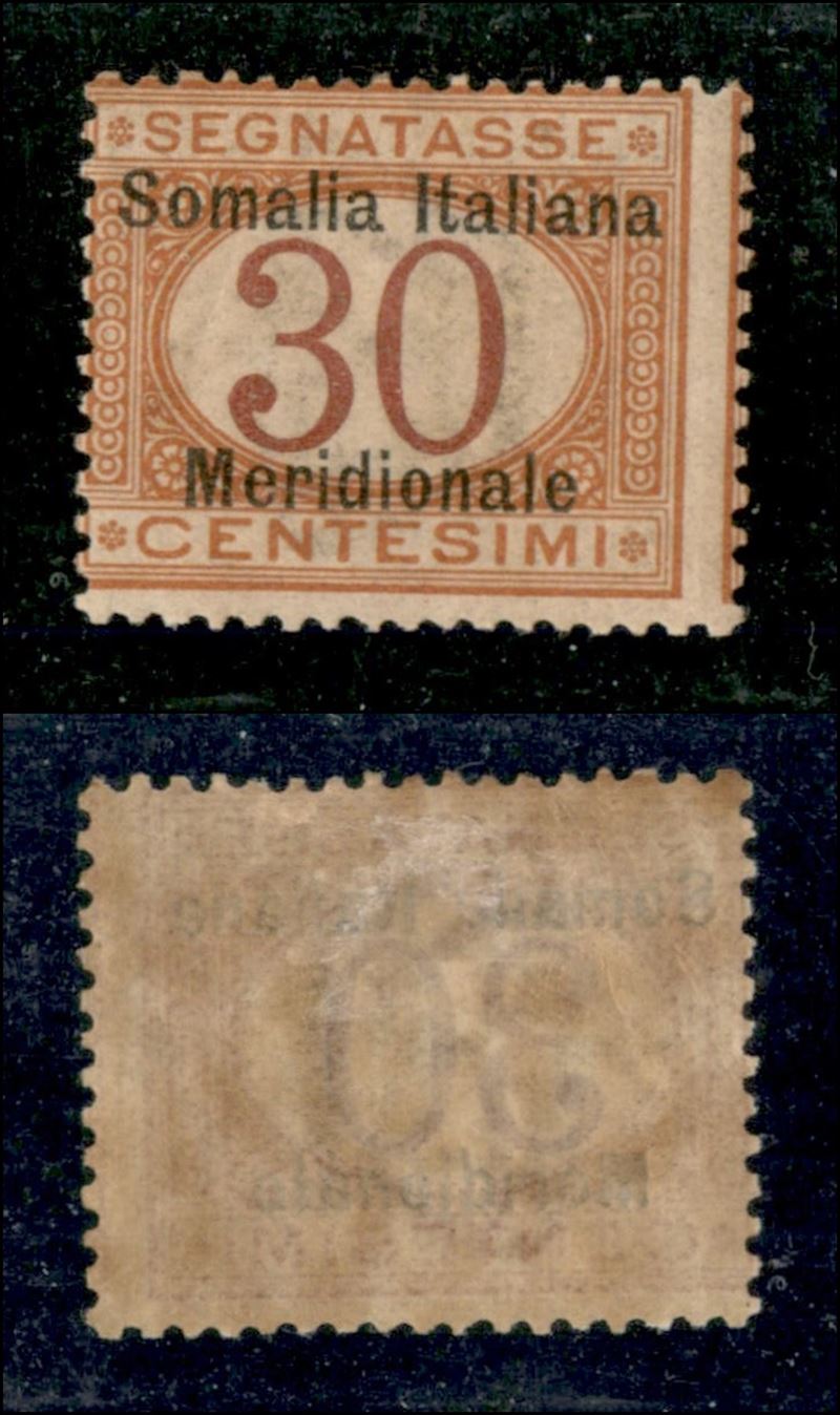 Italia / Colonie / Somalia / Segnatasse