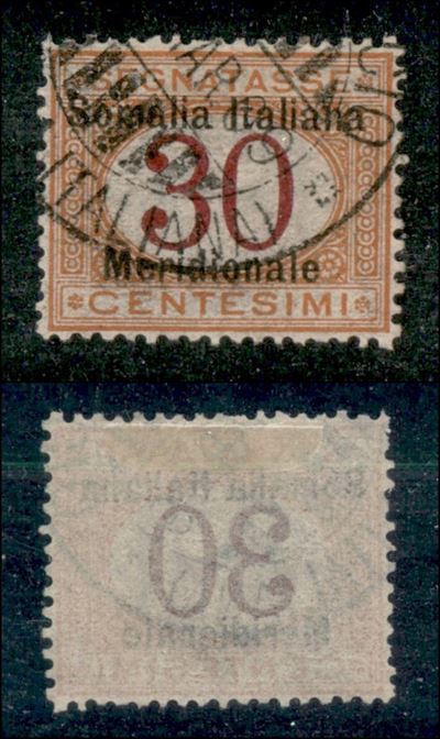 Italia / Colonie / Somalia / Segnatasse