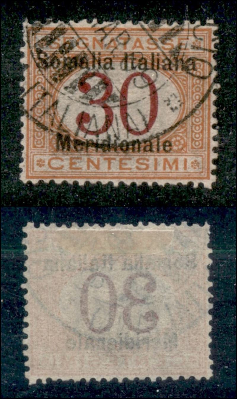 Italia / Colonie / Somalia / Segnatasse