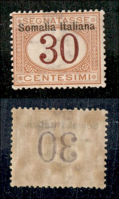 Italia / Colonie / Somalia / Segnatasse