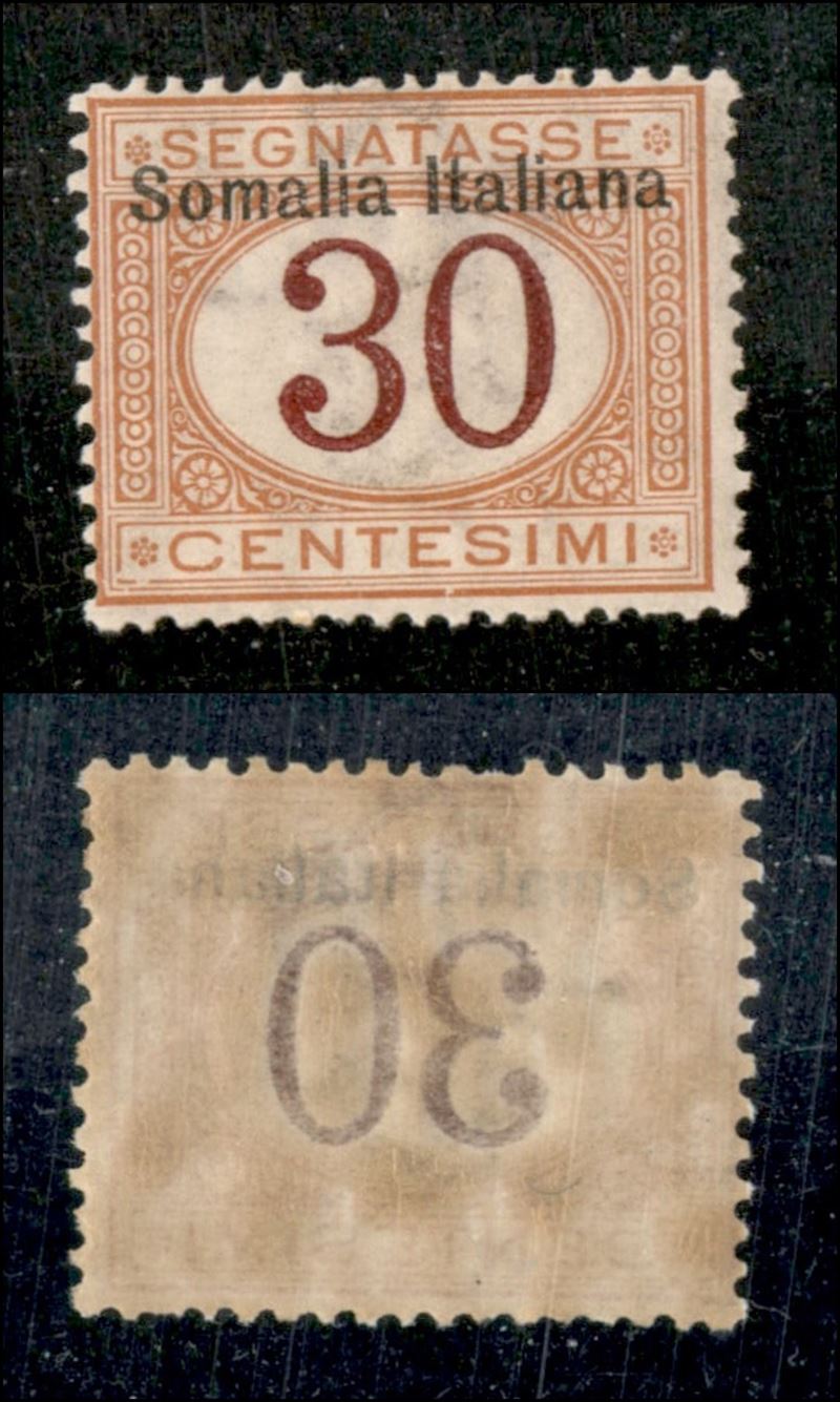 Italia / Colonie / Somalia / Segnatasse