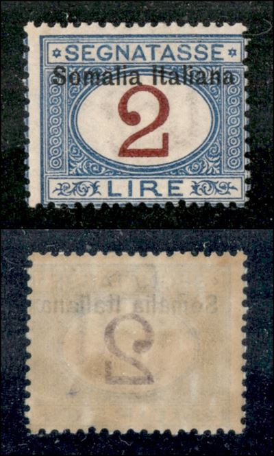 Italia / Colonie / Somalia / Segnatasse