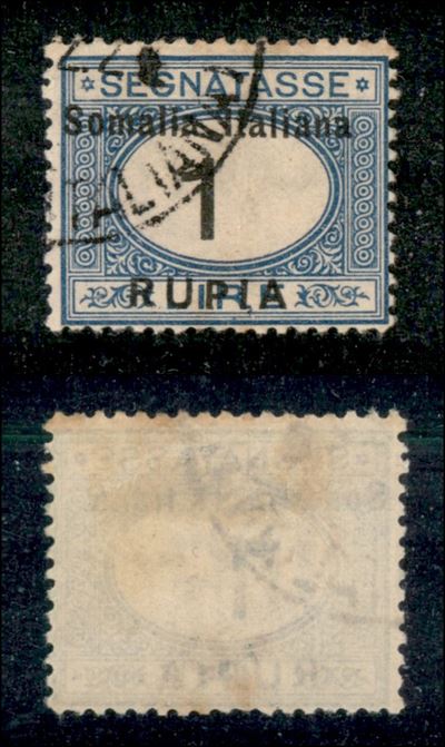 Italia / Colonie / Somalia / Segnatasse
