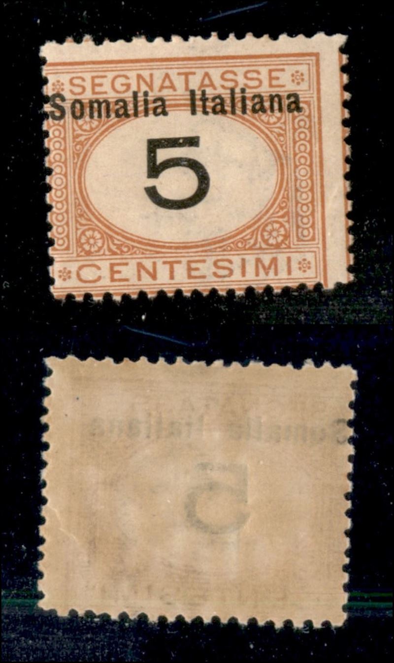 Italia / Colonie / Somalia / Segnatasse