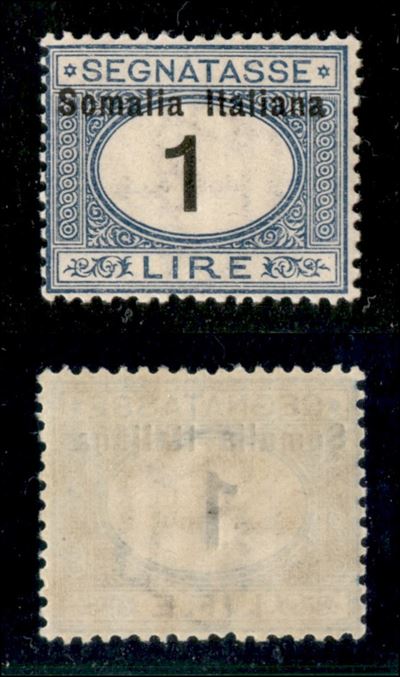Italia / Colonie / Somalia / Segnatasse