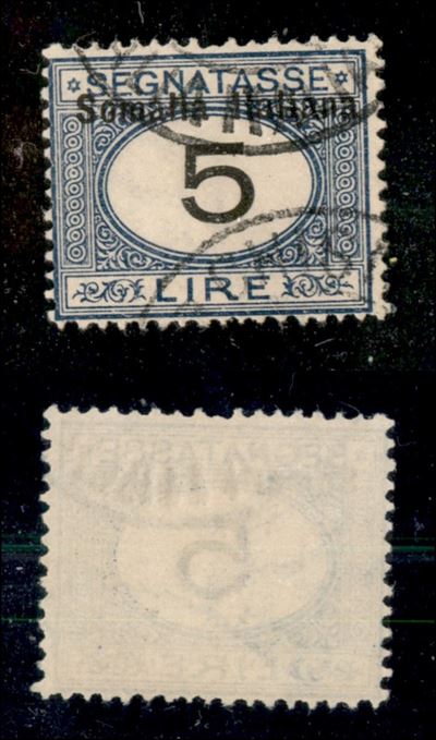 Italia / Colonie / Somalia / Segnatasse