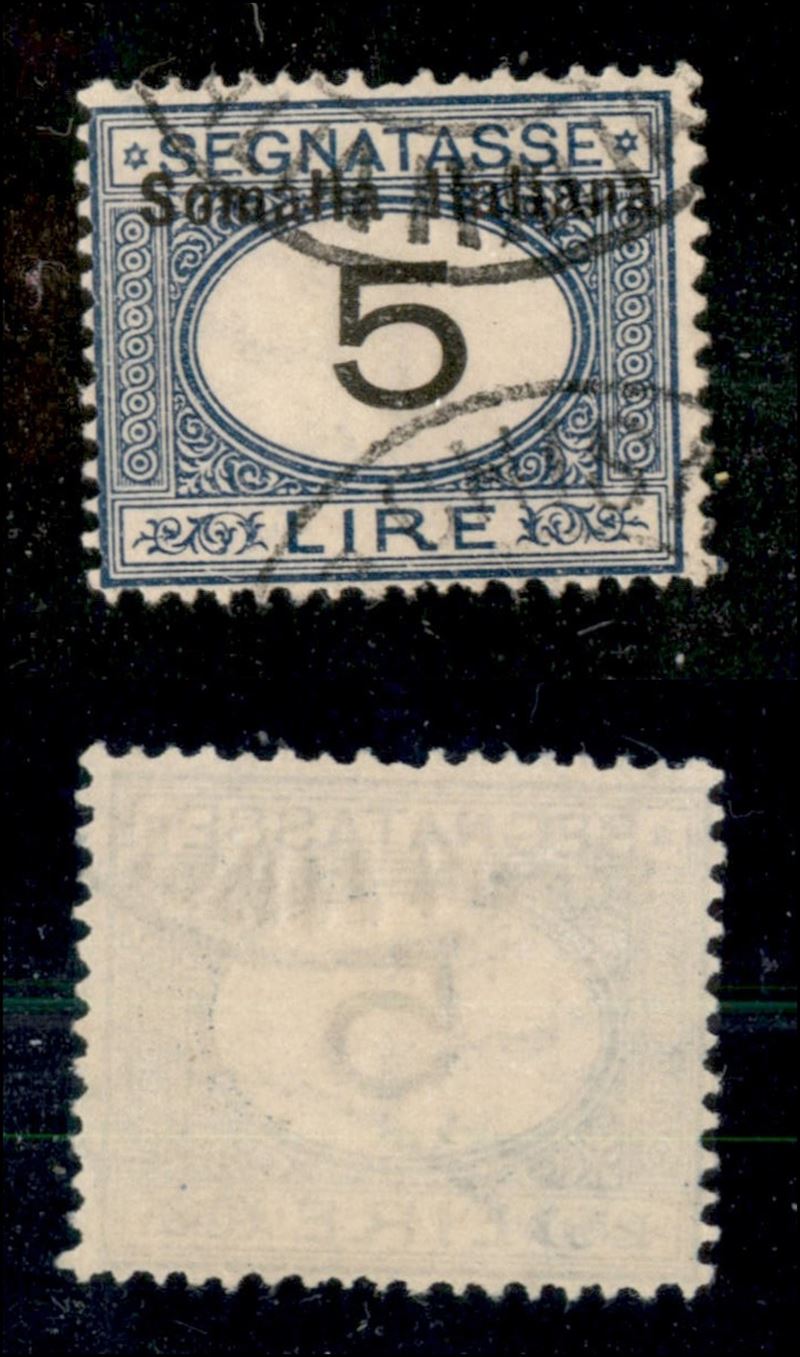 Italia / Colonie / Somalia / Segnatasse