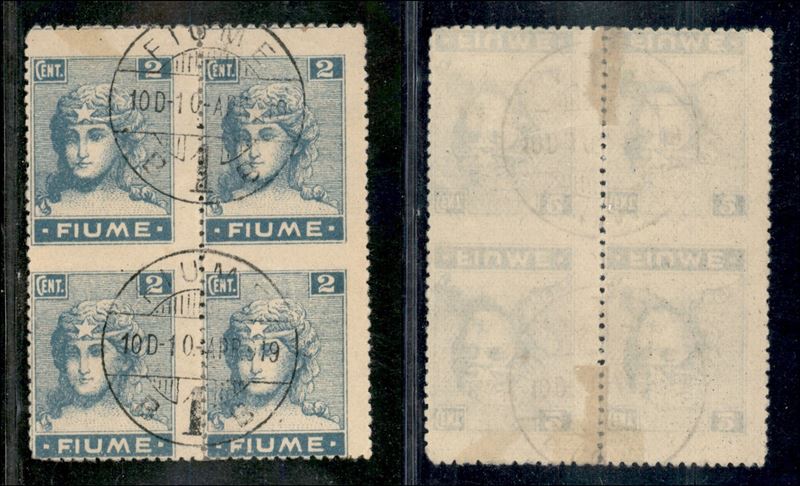 Italia / Occupazioni i Guerra Mondiale / Fiume / Posta Ordinaria
