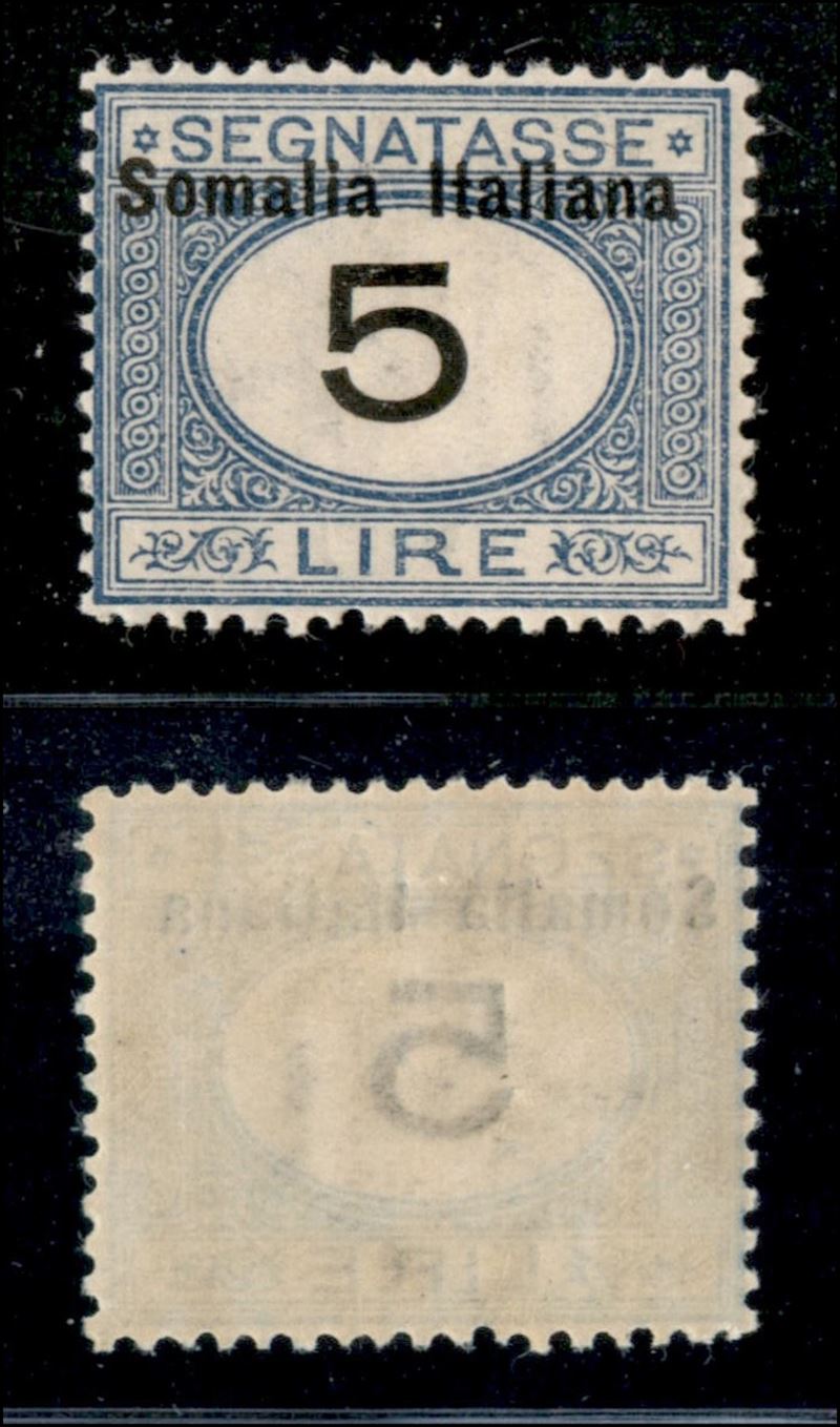 Italia / Colonie / Somalia / Segnatasse