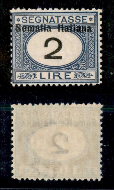 Italia / Colonie / Somalia / Segnatasse
