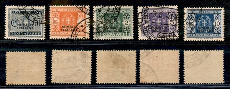 Italia / Colonie / Somalia / Segnatasse