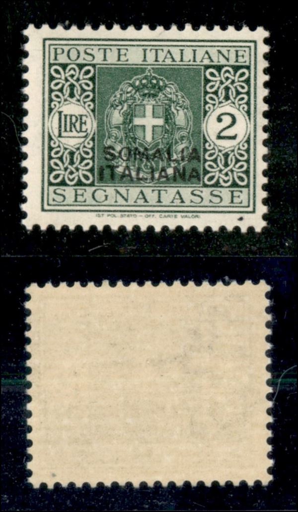 ITALIA / Colonie / Somalia / Segnatasse