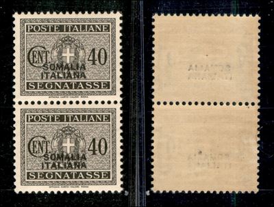 Italia / Colonie / Somalia / Segnatasse