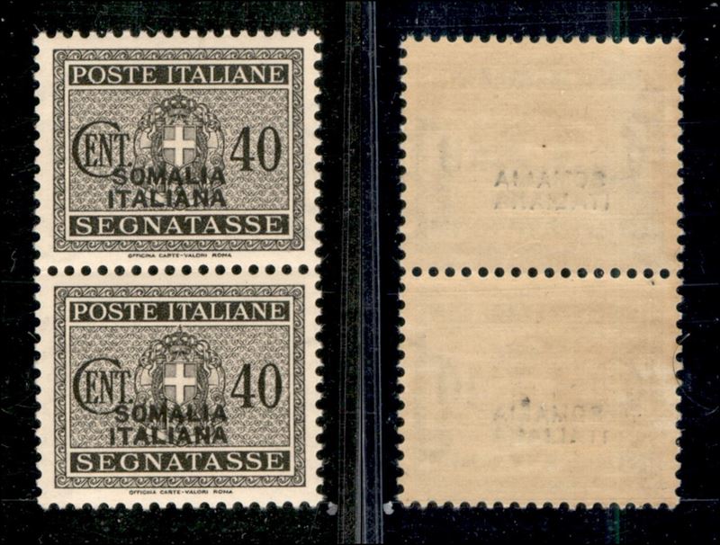 Italia / Colonie / Somalia / Segnatasse