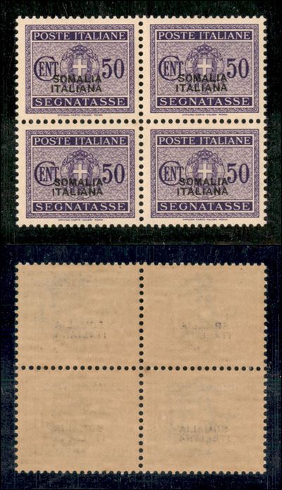Italia / Colonie / Somalia / Segnatasse