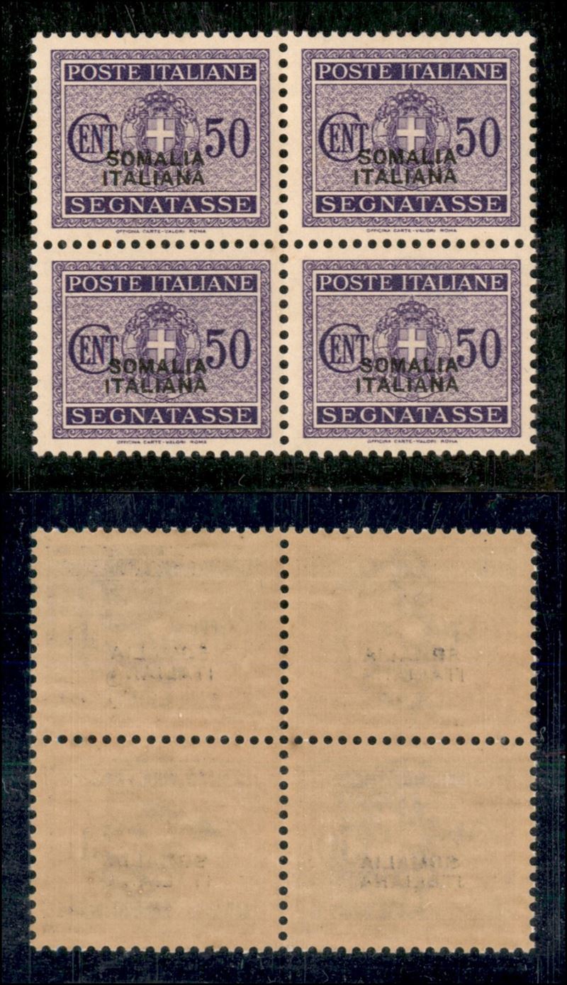 Italia / Colonie / Somalia / Segnatasse