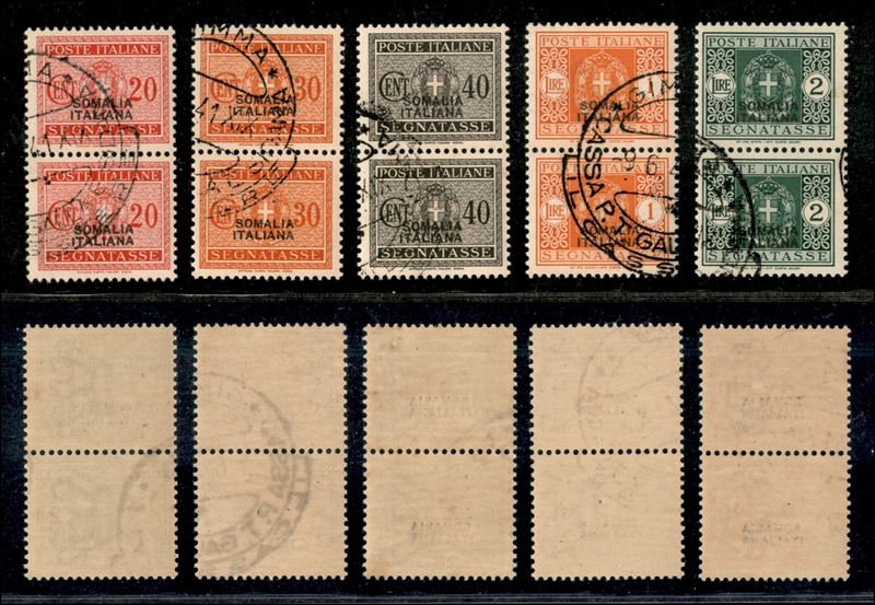Italia / Colonie / Somalia / Segnatasse