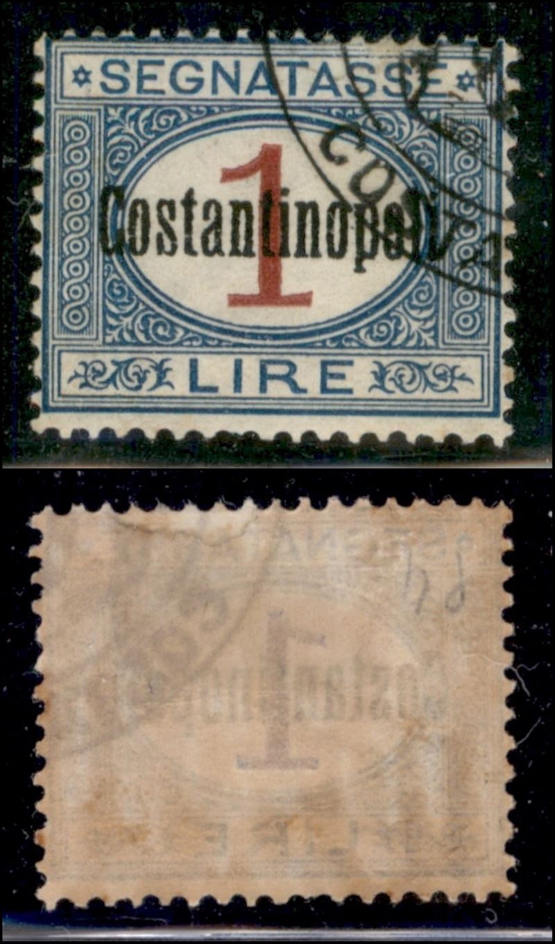 Italia / Uffici Postali All'estero / Levante / Costantinopoli / Segnatasse
