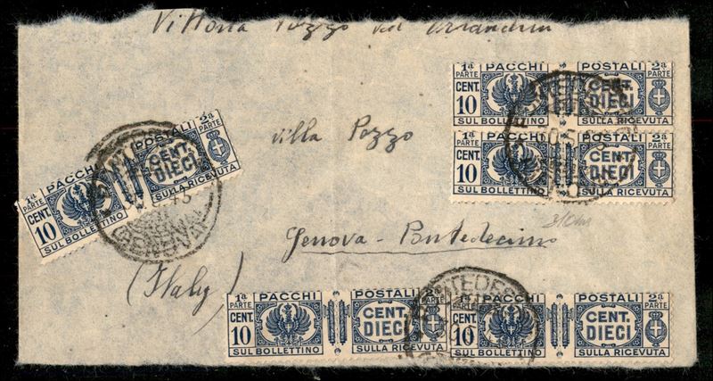 Italia / Regno / Pacchi Postali
