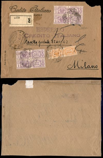 Italia / Rsi / Pacchi Postali