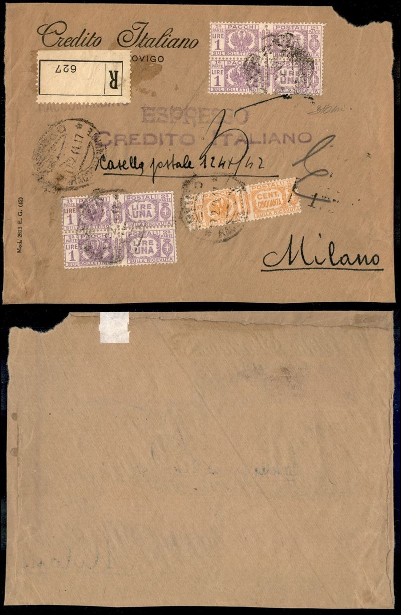 Italia / Rsi / Pacchi Postali