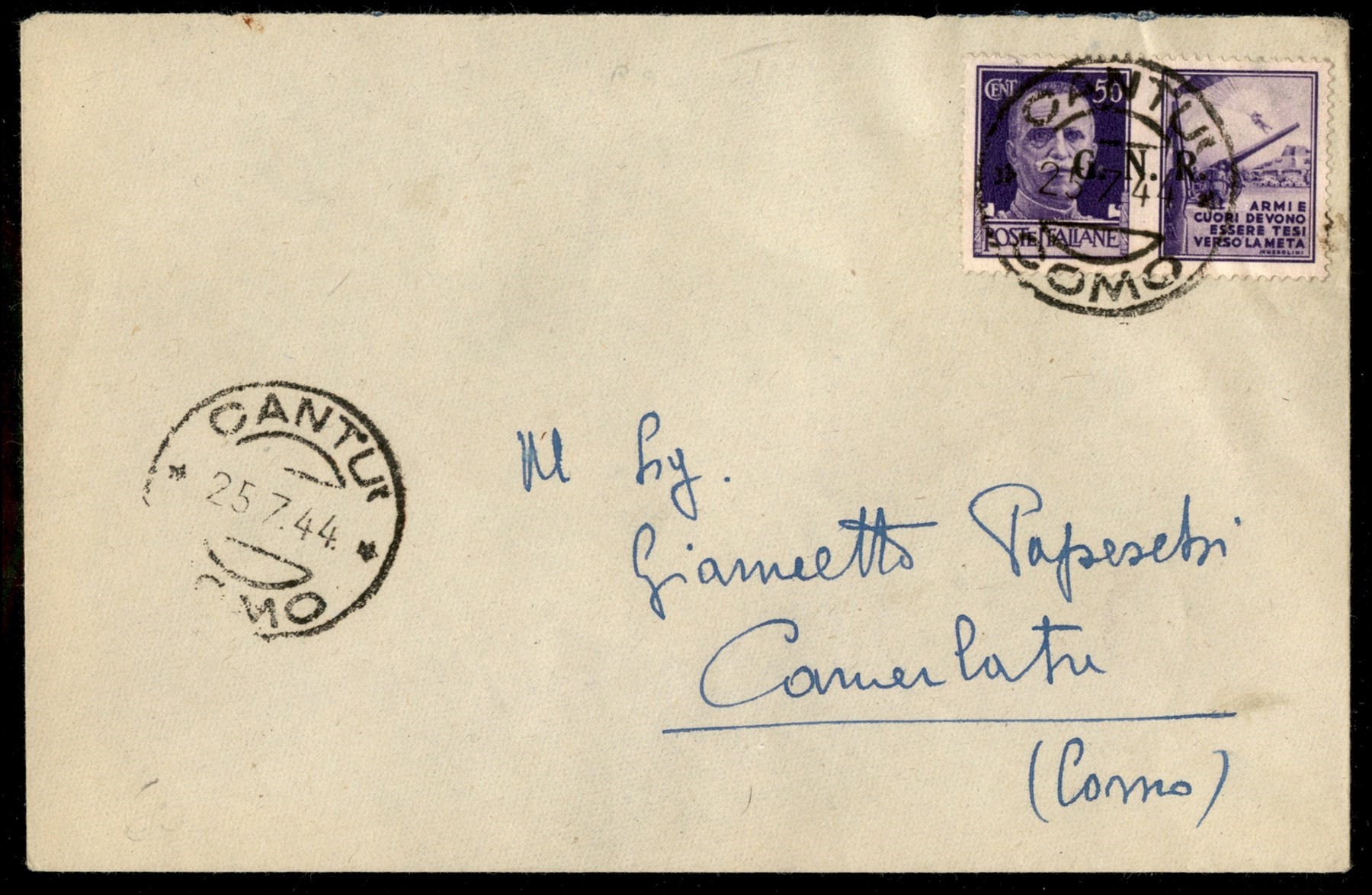 Italia / Rsi / G.n.r. Brescia / Propaganda di Guerra