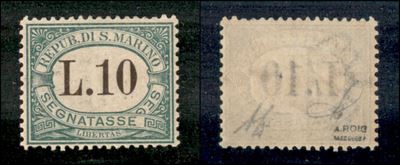San Marino / Segnatasse