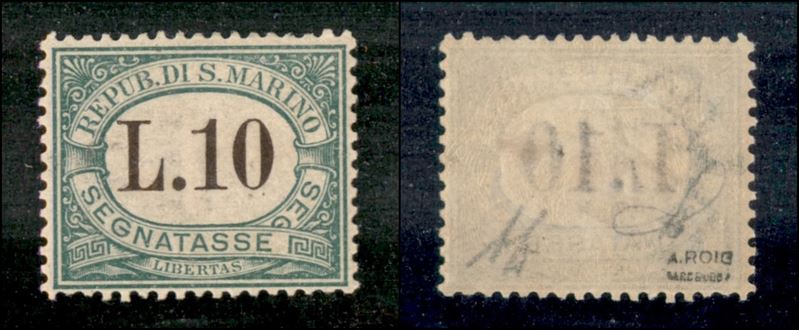 San Marino / Segnatasse