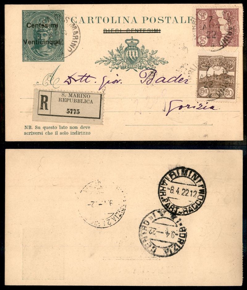 San Marino / Posta Ordinaria