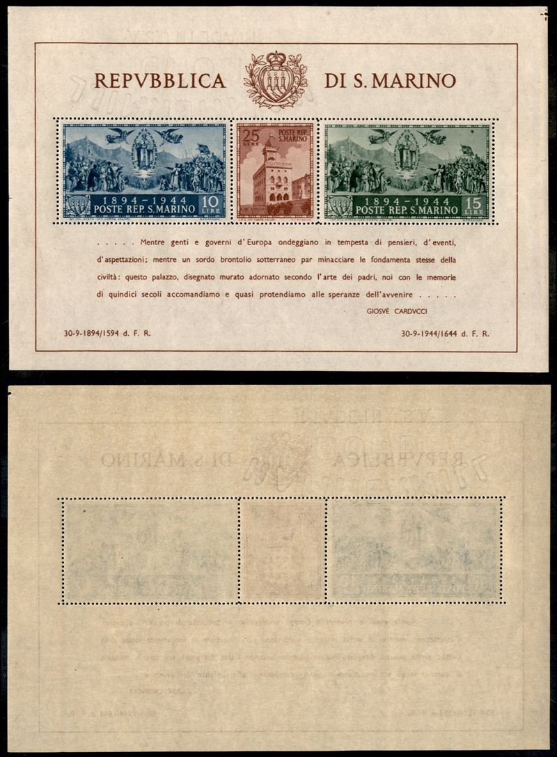San Marino / Foglietti