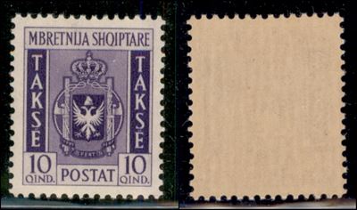 Italia / Occupazioni II Guerra Mondiale / Albania / Segnatasse