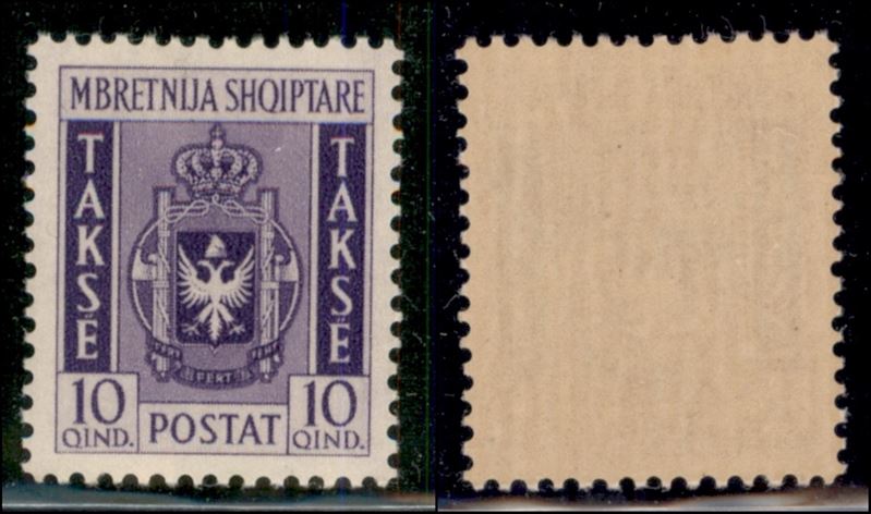 Italia / Occupazioni II Guerra Mondiale / Albania / Segnatasse