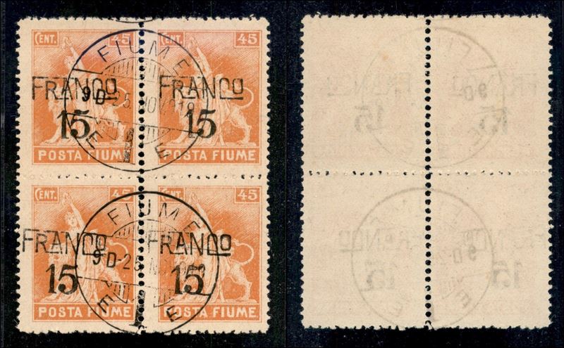 Italia / Occupazioni i Guerra Mondiale / Fiume / Posta Ordinaria