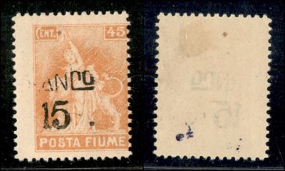 Italia / Occupazioni i Guerra Mondiale / Fiume / Posta Ordinaria