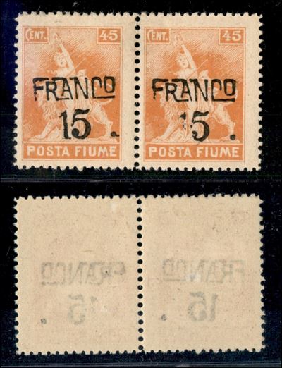 Italia / Occupazioni i Guerra Mondiale / Fiume / Posta Ordinaria