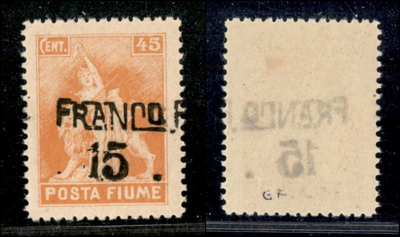 Italia / Occupazioni i Guerra Mondiale / Fiume / Posta Ordinaria