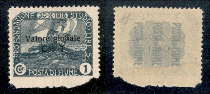Italia / Occupazioni i Guerra Mondiale / Fiume / Posta Ordinaria