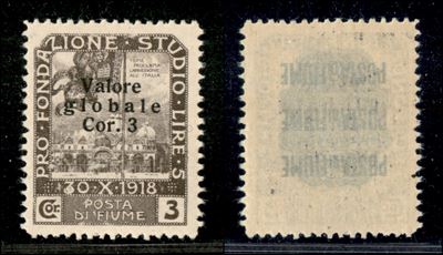 Italia / Occupazioni i Guerra Mondiale / Fiume / Posta Ordinaria